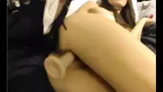 تدريب على القضيب العميق مع لعق كلابي مثير